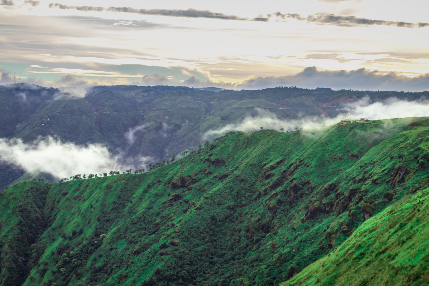 Meghalaya hills landscape